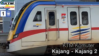 01112024 Line 1 KTM Seremban Line SCS EMU Class 92 Ride from Kajang back to Kajang 2 [upl. by Amuh]