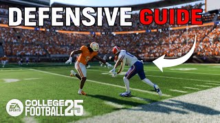 Learn Defensive Schemes Coverage and Alignments In College Football 25 [upl. by Furey]