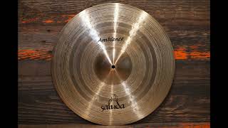 Saluda 18quot Ambiance Crash Cymbal  1408g [upl. by Rozele]