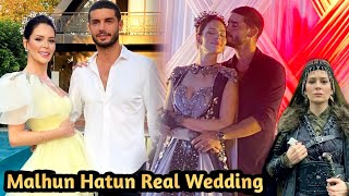 Malhun Hatun Real Life Wedding  Yildiz cagri wedding ceremony  Eng CC [upl. by Yadsnil232]