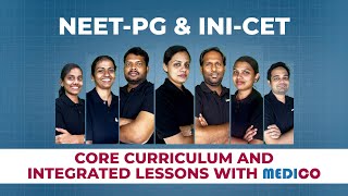 NEETPG amp INICET Core Curriculum and Integrated Lessons with Medico [upl. by Haggi]