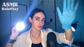 ASMR TEST DE LOS NERVIOS CRANEALES  ROLEPLAY MÉDICO Soft Spoken Resubido [upl. by Mitinger]