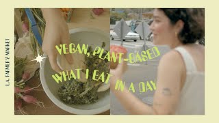 What I Eat In A Day easy plantbased vegan 🥬 [upl. by Ffilc606]