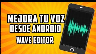 COMO MEJORAR TU VOZ DESDE ANDROID  LA MEJOR APP PARA LOCUTORES  APLICACIÓN PARA LA VOZ [upl. by Atiuqnahs302]