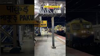 Twin WDG 4 Locomotive 🚉youtube wdg4 indianrailways railfans subscribe pakurrailwaystation [upl. by Eilsek]