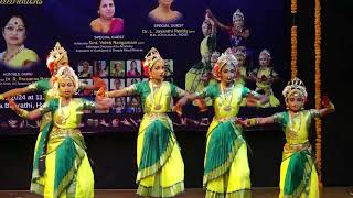 Jathi Swaram  Shiva Chandra Lahari Kuchipudi Dance Academy  9th Annual Day Celebrations [upl. by Htilil593]