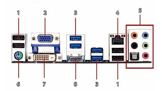 Para que sirven las conexiones de la Computadora [upl. by Haseena]