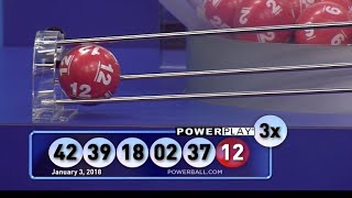 The winning numbers for Powerball [upl. by Hawger700]