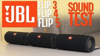 The best JBL Flip 🔊 JBL Flip 5 vs Flip 4 vs Flip 3 COMPARISON [upl. by Bozuwa]