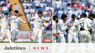 New Zealand Clinches Historic Series Sweep Over India  Jadetimes [upl. by Nalda205]