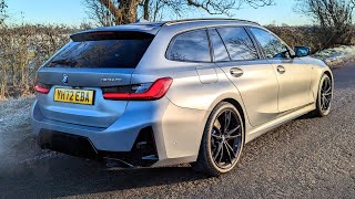 1st Drive M340i Touring LCI The BEST package for £60k  4k [upl. by Niccolo13]