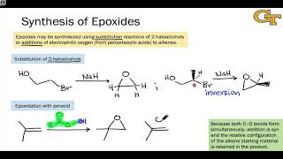 0405 Syntheses of Epoxides [upl. by Dirrej]