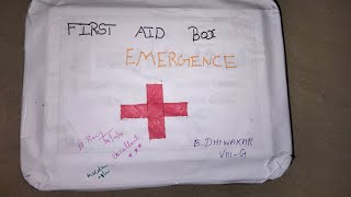 first aid box 🚑🚑 [upl. by Orazal]