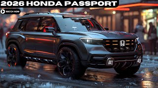 2026 Honda Passport First Look Whats New and Exciting [upl. by Damal216]