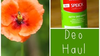 Naturkosmetik  Deo Haul  LadyLandrand [upl. by Hgielsel]