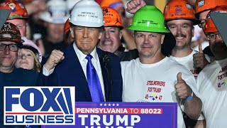 Trump wins major endorsement from PA steelworkers [upl. by Hannad280]