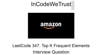 LeetCode 347 Top K Frequent Elements in Swift QuickSelect  Interview Question  Blind75 [upl. by Gnahc]