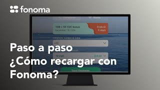 Fonoma  Cómo enviar una recarga a Cuba desde cualquier parte del mundo de forma rápida y segura [upl. by Gyasi822]