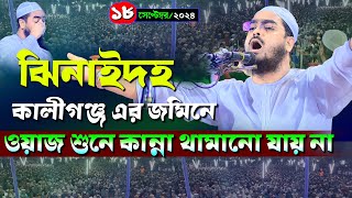 ঝিনাইদহে কান্নার নতুন ওয়াজ  ১৮০৯২০২৪ হাফিজুর রহমান সিদ্দিকী ওয়াজ  hafizur rahman Siddiqi waz [upl. by Dodd]