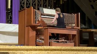 Anna Lapwood at First United Methodist Church Palo Alto CA 28Mar23 [upl. by Aikram15]