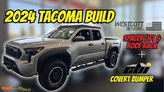 2024 Tacoma LIFTED with WARN Winch [upl. by Gothart538]