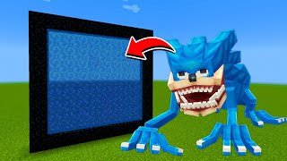 How to Make A Portal To The Shin Sonic Phase 3 Dimension in Minecraft [upl. by Dukey445]