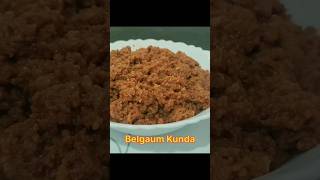 Belgaum kunda🥰  how to make belgaum kunda recipe [upl. by Yslek]