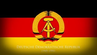 German Democratic Republic 1949–1990 NVA March quotYorckscher Marschquot [upl. by Odie583]