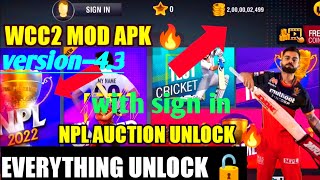 Wcc2 mod apk  wcc2 mod apk unlocked everything  wcc2 mod apk latest version [upl. by Whall]