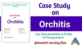 Orchitis Case StudyOrchitis Case Study presentationCase Study on Orchitis [upl. by Sheryl]