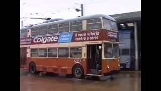 Porto tram and trolleybus in Britain a Fred Ivey film [upl. by Kenny]