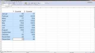 Wie sortiert man richtig Open Office Calc oder Excel [upl. by Herahab]