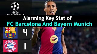 Alarming Key Stat of FC Barcelona And Bayern Munich  DRM Sports [upl. by Bakki]