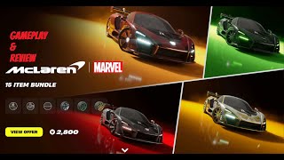 FORTNITE MCLAREN SENNA GAMEPLAY AND REVIEW IS IT WORTH THE PRICE [upl. by Yrmac946]