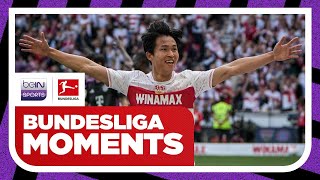 Stuttgart supersubs Jeong amp Silas strike vs Bayern  Bundesliga 2324 Moments [upl. by Ainalem]