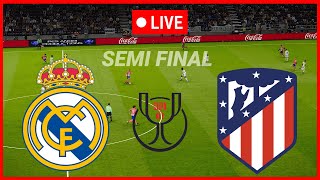 🔴LIVE Real Madrid vs Atletico Madrid  Copa Del Rey 2024 Full Match Today [upl. by Mafala]