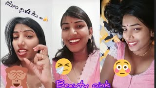 Chasing Dreams in a Pink Saree  tango live  bigo live  tamil aunty hot [upl. by Irehc]