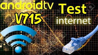 Android TV 11 Actualización Update 715 Prueba Internet Wifi Ethernet Test Red LAN TCL P8M R851T02 [upl. by Vinn]