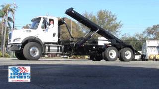 2011 Freightliner M2 Roll Off Truck with Galbreath Roll Off Hoist [upl. by Pettit]