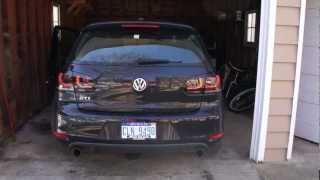 Golf mk6 Black Smoke LED Taillights [upl. by Odnalra966]