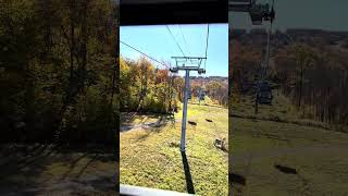 Perfect fall day in Belleayre mountain New York fall falltravel fall2024 [upl. by Keeryt]