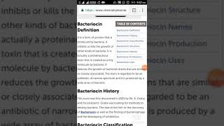 What is bacteriocin   NEET MDS [upl. by Darice]