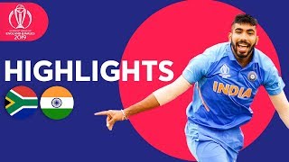 Rohit Hundred Seals Win  South Africa vs India  Match Highlights  ICC Cricket World Cup 2019 [upl. by Nemajneb]