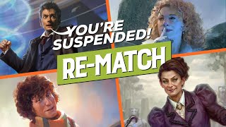 REMATCH Tenth Doctor River Song Missy Fourth Doctor  Doctor Who Commander Gameplay [upl. by Gladis752]