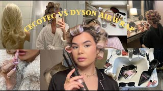 Probando el MEJOR DUPE de la Dyson Airwrap  GRWM [upl. by Orelle]