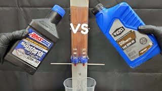 Amsoil signature series VS Supertech full synthetic engine oil [upl. by Thorlay]