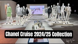 Chanel Cruise 202425 Collection CHANEL CHANELshow fashion CHANELcruise CHANELinHongKong [upl. by Christabella]