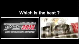 PES 2013 vs FIFA 13 [upl. by Luckett671]