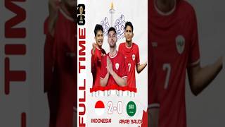 HIGHLIGHT ‼️ INDONESIA 2 VS 0 ARAB SAUDI  AFC ASIAN QUALIFIERS ROAD TO 26 [upl. by Mullac801]