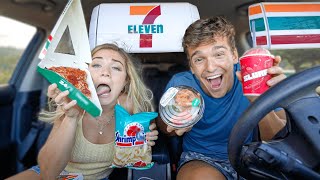 Eating ONLY 7Eleven Food for 24 HOURS [upl. by Elamrej812]